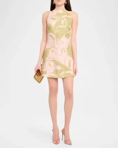 MISA Los Angeles Ellu Linen-Blend Mini Dress | Thumbnail 2 MISA Los Angeles Ellu Linen-Blend Mini Dress | Thumbnail 2