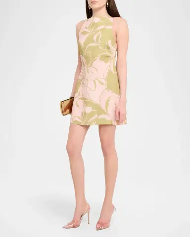 MISA Los Angeles Ellu Linen-Blend Mini Dress | Thumbnail 4 MISA Los Angeles Ellu Linen-Blend Mini Dress | Thumbnail 4