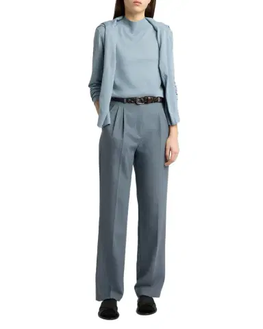 THE ROW Nari Mock-Neck Merino Wool Sweater | Thumbnail 1 THE ROW Nari Mock-Neck Merino Wool Sweater | Thumbnail 1