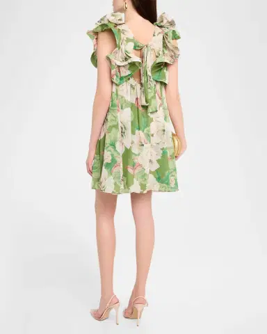 MISA Los Angeles Flora Mini Dress | Thumbnail 3 MISA Los Angeles Flora Mini Dress | Thumbnail 3