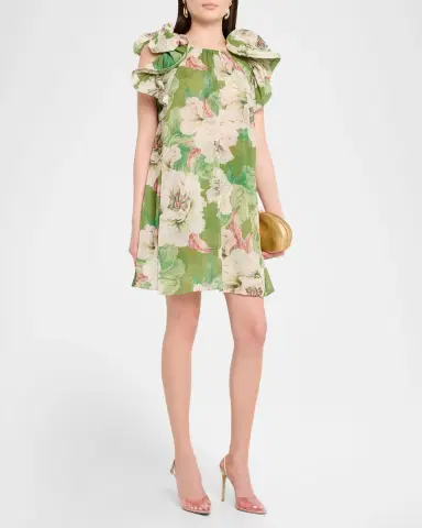 MISA Los Angeles Flora Mini Dress | Thumbnail 4 MISA Los Angeles Flora Mini Dress | Thumbnail 4