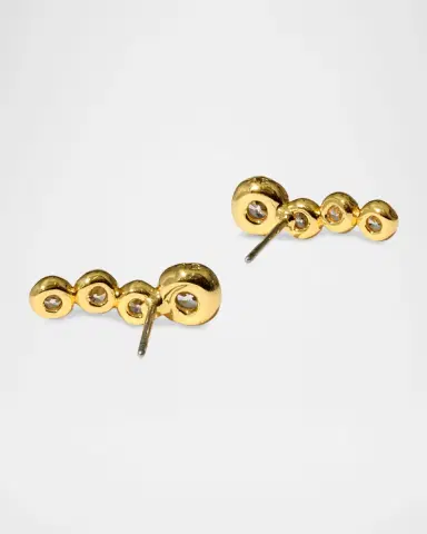 Alexis Bittar Asterales Gold Bar Earrings | Thumbnail 4 Alexis Bittar Asterales Gold Bar Earrings | Thumbnail 4