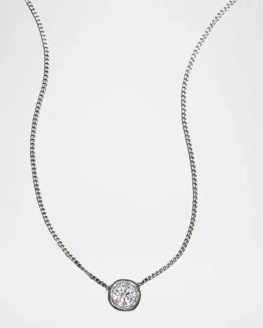 Alexis Bittar Asterales Silver Solitaire Necklace | Thumbnail 3 Alexis Bittar Asterales Silver Solitaire Necklace | Thumbnail 3