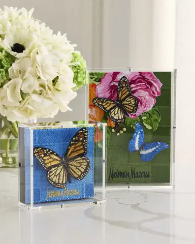 Stephen Wilson Studio "Floral Corner" Petite Embroidered Art | Thumbnail 2 Stephen Wilson Studio "Floral Corner" Petite Embroidered Art | Thumbnail 2