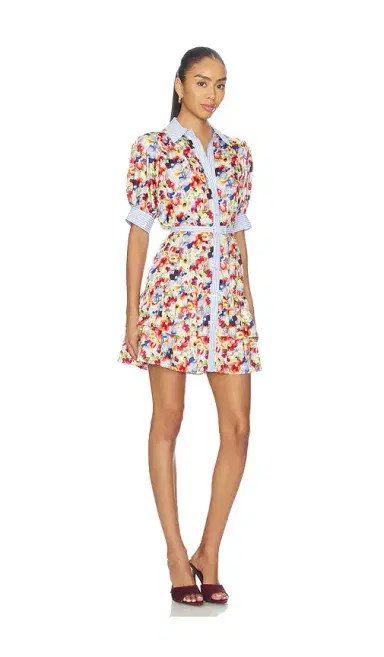 Cinq à Sept Wildflower Bunch Emry Dress | Thumbnail 2 Cinq à Sept Wildflower Bunch Emry Dress | Thumbnail 2