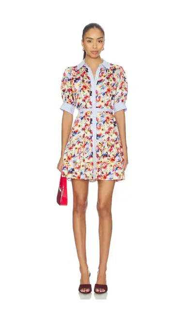 Cinq à Sept Wildflower Bunch Emry Dress | Thumbnail 1 Cinq à Sept Wildflower Bunch Emry Dress | Thumbnail 1