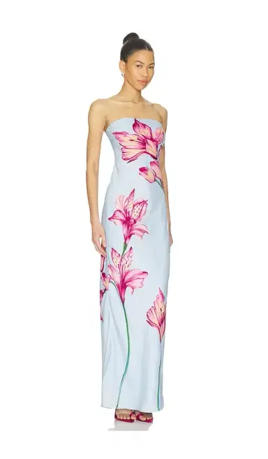 ROCOCO SAND Strapless Maxi Dress | Thumbnail 2 ROCOCO SAND Strapless Maxi Dress | Thumbnail 2