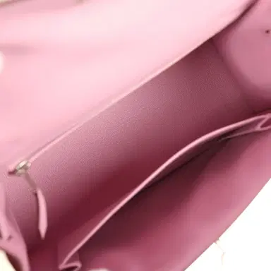 HERMÈS Hermes Kelly Sellier 25 Mauve Sylvestre Epsom Palladium Hardware | Thumbnail 8 HERMÈS Hermes Kelly Sellier 25 Mauve Sylvestre Epsom Palladium Hardware | Thumbnail 8