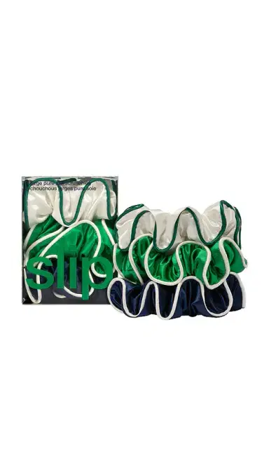 slip Pure Silk Large Scrunchies Set Of 3 | Thumbnail 1 slip Pure Silk Large Scrunchies Set Of 3 | Thumbnail 1