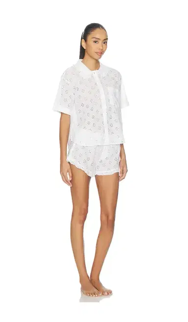 Polo Ralph Lauren Intimates Short Sleeve Short Pajama Set | Thumbnail 2 Polo Ralph Lauren Intimates Short Sleeve Short Pajama Set | Thumbnail 2