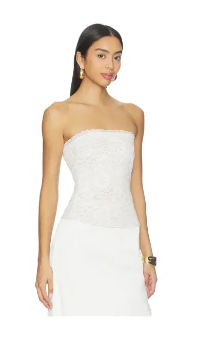 Runaway The Label Loana Lace Trim Strapless Top | Thumbnail 2 Runaway The Label Loana Lace Trim Strapless Top | Thumbnail 2