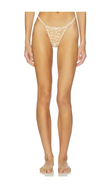 For Love & Lemons Twilight Rose Thong Panty | Thumbnail 1 For Love & Lemons Twilight Rose Thong Panty | Thumbnail 1