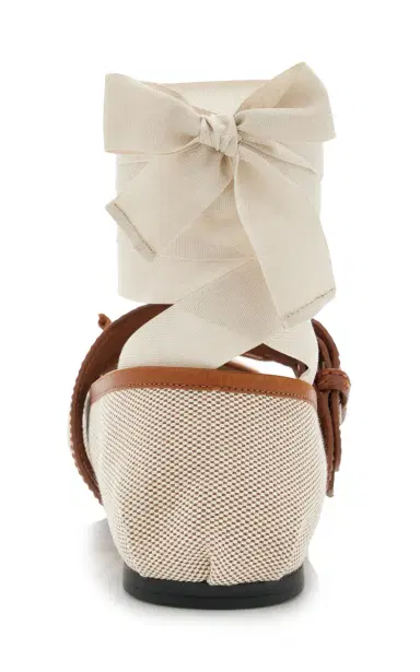 Miu Miu Canvas Ballet Flats | Thumbnail 5 Miu Miu Canvas Ballet Flats | Thumbnail 5