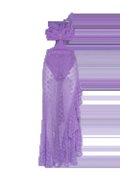 PatBo SIRENA MESH FLOWER MAXI DRESS | Thumbnail 6 PatBo SIRENA MESH FLOWER MAXI DRESS | Thumbnail 6