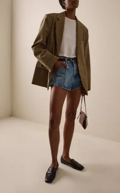 Frame The Tilt Denim Shorts | Thumbnail 2 Frame The Tilt Denim Shorts | Thumbnail 2