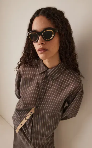 Loewe Cat-Eye Acetate Sunglasses | Thumbnail 2 Loewe Cat-Eye Acetate Sunglasses | Thumbnail 2