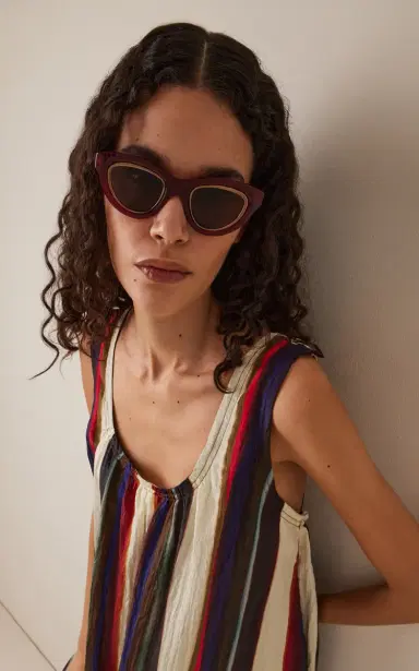 Loewe Cat-Eye Acetate Sunglasses | Thumbnail 2 Loewe Cat-Eye Acetate Sunglasses | Thumbnail 2