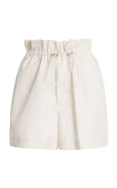 AGOLDE Lydia Cotton-Blend Drawstring Shorts | Thumbnail 1 AGOLDE Lydia Cotton-Blend Drawstring Shorts | Thumbnail 1