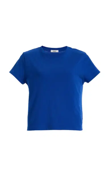 Agolde Adine Shrunken Cotton T-Shirt | Thumbnail 12 Agolde Adine Shrunken Cotton T-Shirt | Thumbnail 12