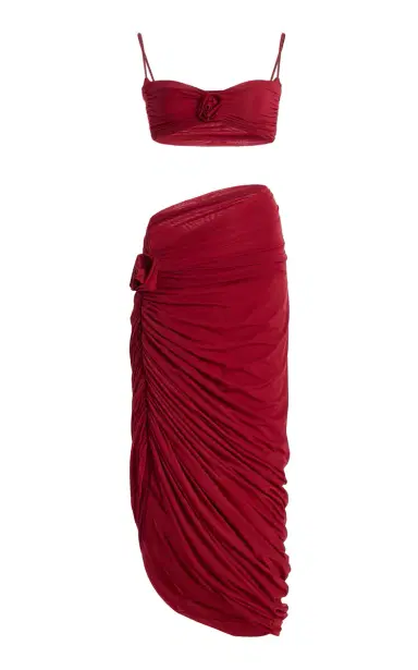 Maygel Coronel Exclusive Medusa Jersey Skirt Set | Thumbnail 1 Maygel Coronel Exclusive Medusa Jersey Skirt Set | Thumbnail 1