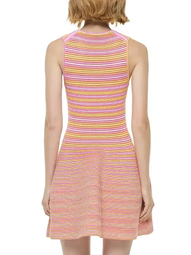 Simkhai Women's Cally Striped Knit Minidress | Thumbnail 5 Simkhai Women's Cally Striped Knit Minidress | Thumbnail 5