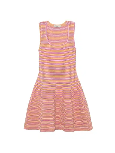 Simkhai Women's Cally Striped Knit Minidress | Thumbnail 1 Simkhai Women's Cally Striped Knit Minidress | Thumbnail 1