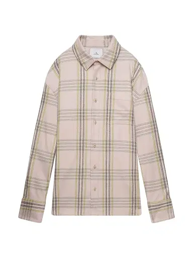 The Elder Statesman Men's Cashlite Plaid Wool-Silk Blend Shirt Jacket - Snap Pea Plaid - Size XL | Thumbnail 1 The Elder Statesman Men's Cashlite Plaid Wool-Silk Blend Shirt Jacket - Snap Pea Plaid - Size XL | Thumbnail 1