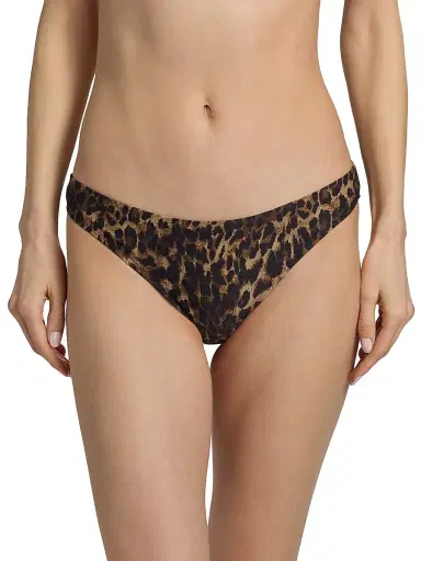 Nili Lotan Women's Vintage Leopard Bikini Bottom - Vintage Leopard Print | Thumbnail 3 Nili Lotan Women's Vintage Leopard Bikini Bottom - Vintage Leopard Print | Thumbnail 3