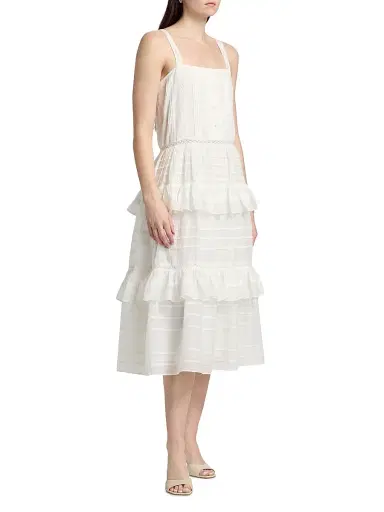 Ramy Brook Women's Daria Embroidered Voile Midi-Dress | Thumbnail 4 Ramy Brook Women's Daria Embroidered Voile Midi-Dress | Thumbnail 4