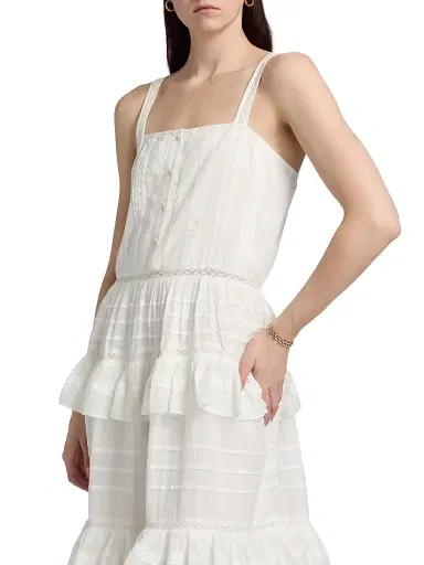 Ramy Brook Women's Daria Embroidered Voile Midi-Dress | Thumbnail 6 Ramy Brook Women's Daria Embroidered Voile Midi-Dress | Thumbnail 6