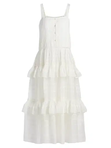 Ramy Brook Women's Daria Embroidered Voile Midi-Dress | Thumbnail 1 Ramy Brook Women's Daria Embroidered Voile Midi-Dress | Thumbnail 1