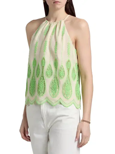Ramy Brook Women's Selina Embroidered Top | Thumbnail 4 Ramy Brook Women's Selina Embroidered Top | Thumbnail 4