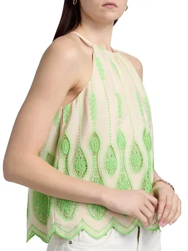 Ramy Brook Women's Selina Embroidered Top | Thumbnail 6 Ramy Brook Women's Selina Embroidered Top | Thumbnail 6