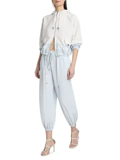 L'Agence Women's Mariko Zip-Cuff Jogger Pants | Thumbnail 2 L'Agence Women's Mariko Zip-Cuff Jogger Pants | Thumbnail 2
