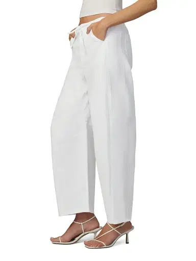 Joe's Jeans Women's The Bowie Wide-Leg Drawstring Pants - White - Size XS | Thumbnail 3 Joe's Jeans Women's The Bowie Wide-Leg Drawstring Pants - White - Size XS | Thumbnail 3