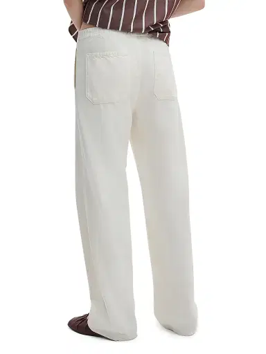rag & bone Women's Logan Pull On Track Pants - Ecru Sport | Thumbnail 5 rag & bone Women's Logan Pull On Track Pants - Ecru Sport | Thumbnail 5