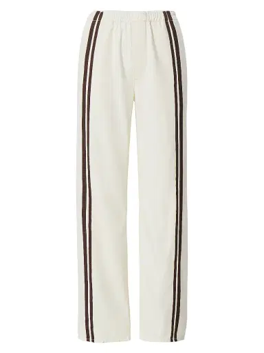 rag & bone Women's Logan Pull On Track Pants - Ecru Sport | Thumbnail 1 rag & bone Women's Logan Pull On Track Pants - Ecru Sport | Thumbnail 1