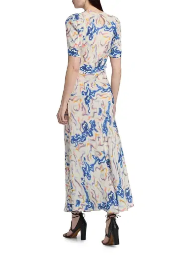 Ulla Johnson Women's Samar Silk Maxi Dress - Prism | Thumbnail 5 Ulla Johnson Women's Samar Silk Maxi Dress - Prism | Thumbnail 5