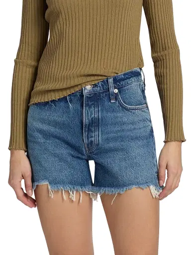 rag & bone Women's Vintage Cut-Off Shorts - Flora | Thumbnail 3 rag & bone Women's Vintage Cut-Off Shorts - Flora | Thumbnail 3