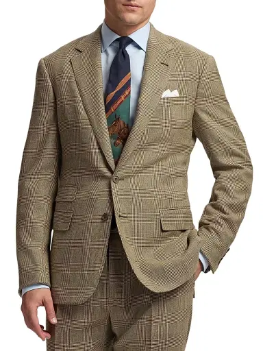 Ralph Lauren Purple Label Men's Equestrian Cashmere-Silk Tie - Navy | Thumbnail 8 Ralph Lauren Purple Label Men's Equestrian Cashmere-Silk Tie - Navy | Thumbnail 8