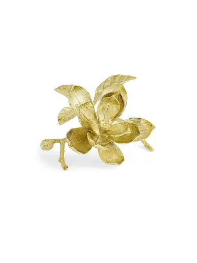 Michael Aram Flower Magnolia Brass Decorative Object | Thumbnail 3 Michael Aram Flower Magnolia Brass Decorative Object | Thumbnail 3