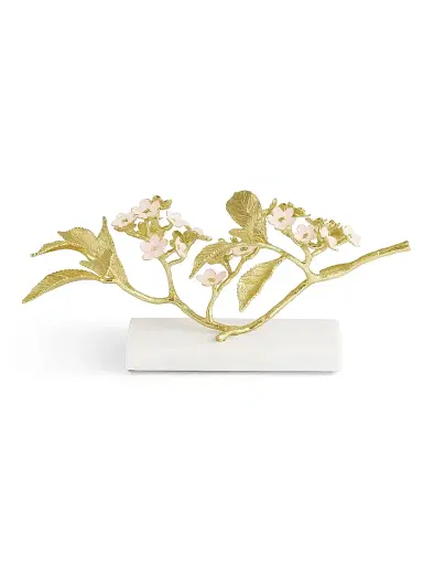 Michael Aram Cherry Blossom Brass, Enamel & Marble Decorative Object | Thumbnail 2 Michael Aram Cherry Blossom Brass, Enamel & Marble Decorative Object | Thumbnail 2