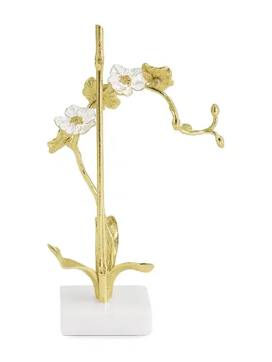 Michael Aram Orchid Brass & Marble Decorative Object | Thumbnail 2 Michael Aram Orchid Brass & Marble Decorative Object | Thumbnail 2