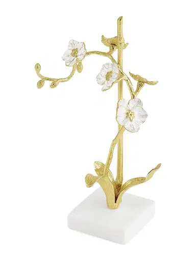 Michael Aram Orchid Brass & Marble Decorative Object | Thumbnail 3 Michael Aram Orchid Brass & Marble Decorative Object | Thumbnail 3