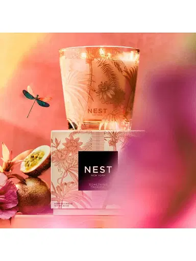 NEST New York Something Tropical Decorative 3-Wick Candle | Thumbnail 3 NEST New York Something Tropical Decorative 3-Wick Candle | Thumbnail 3