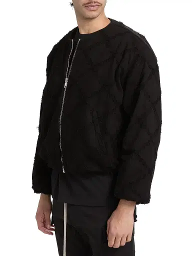 EZR Men's Crisscross Cotton Crop Jacket - Black | Thumbnail 4 EZR Men's Crisscross Cotton Crop Jacket - Black | Thumbnail 4