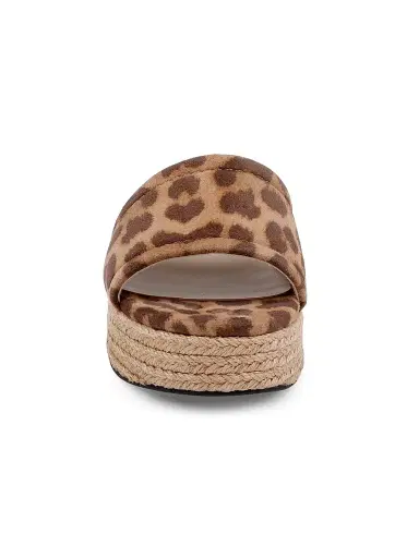 L'AGENCE Women's Ramani 50MM Leopard-Print Suede Espadrille Sandals - Leopard | Thumbnail 5 L'AGENCE Women's Ramani 50MM Leopard-Print Suede Espadrille Sandals - Leopard | Thumbnail 5