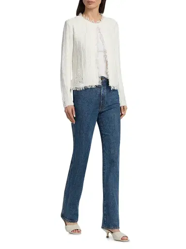 Kobi Halperin Women's Marlee Distressed Textured Knit Sweater - | Thumbnail 2 Kobi Halperin Women's Marlee Distressed Textured Knit Sweater - | Thumbnail 2