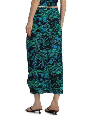 Ungaro Women's Colby Printed Wrap Midi Skirt - Black Multi - Size XXL | Thumbnail 5 Ungaro Women's Colby Printed Wrap Midi Skirt - Black Multi - Size XXL | Thumbnail 5