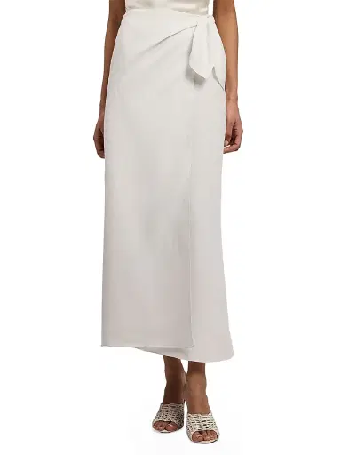 Ralph Lauren Collection Women's Trina Linen Maxi Skirt - Cream | Thumbnail 3 Ralph Lauren Collection Women's Trina Linen Maxi Skirt - Cream | Thumbnail 3